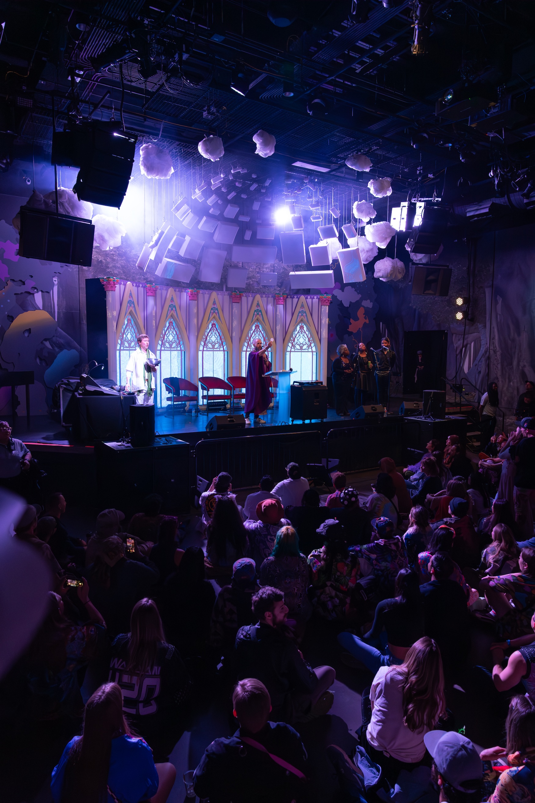 Duncan Trussell at Portal Bicycle Day - Meow Wolf Denver